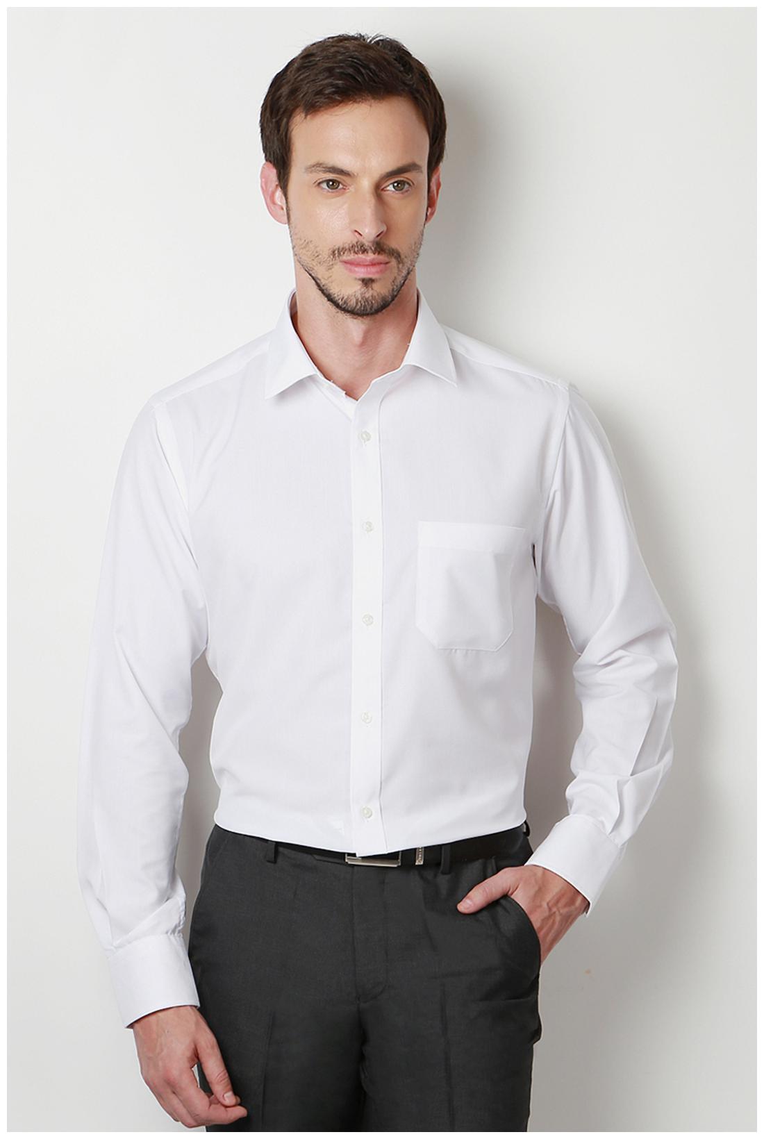 

Peter England Men Slim fit Formal Shirt - White