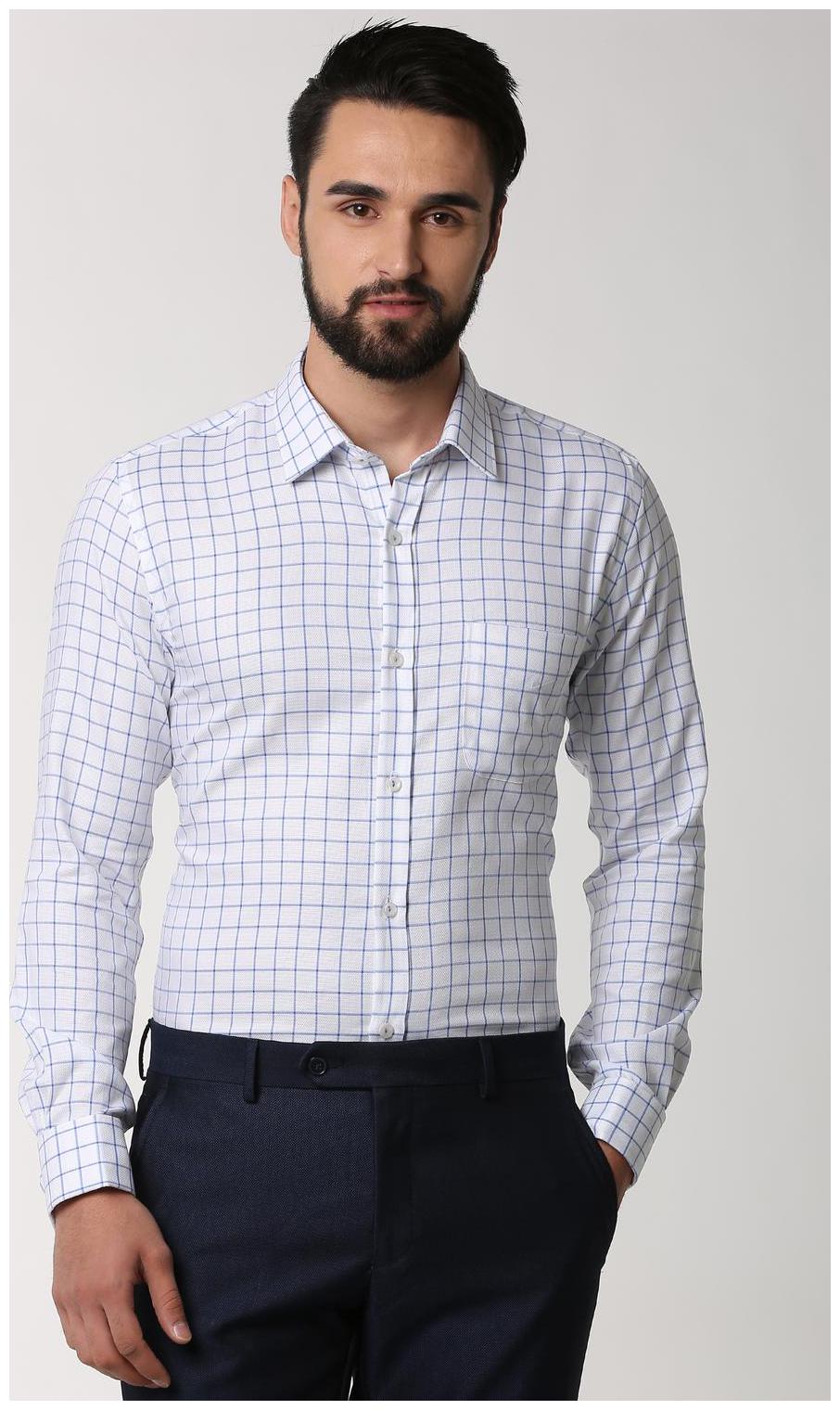 

Peter England Men Slim fit Formal Shirt - White