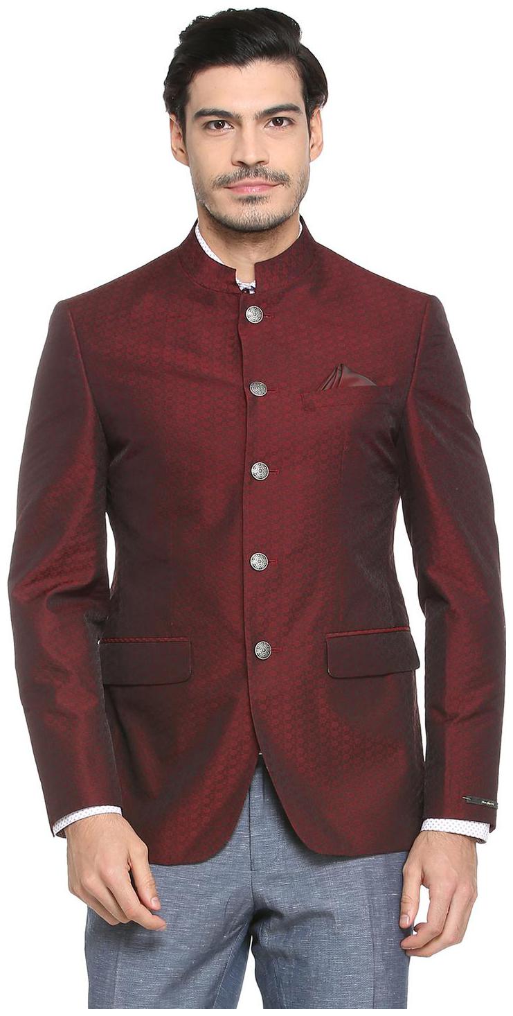 

Peter England Maroon Blazer