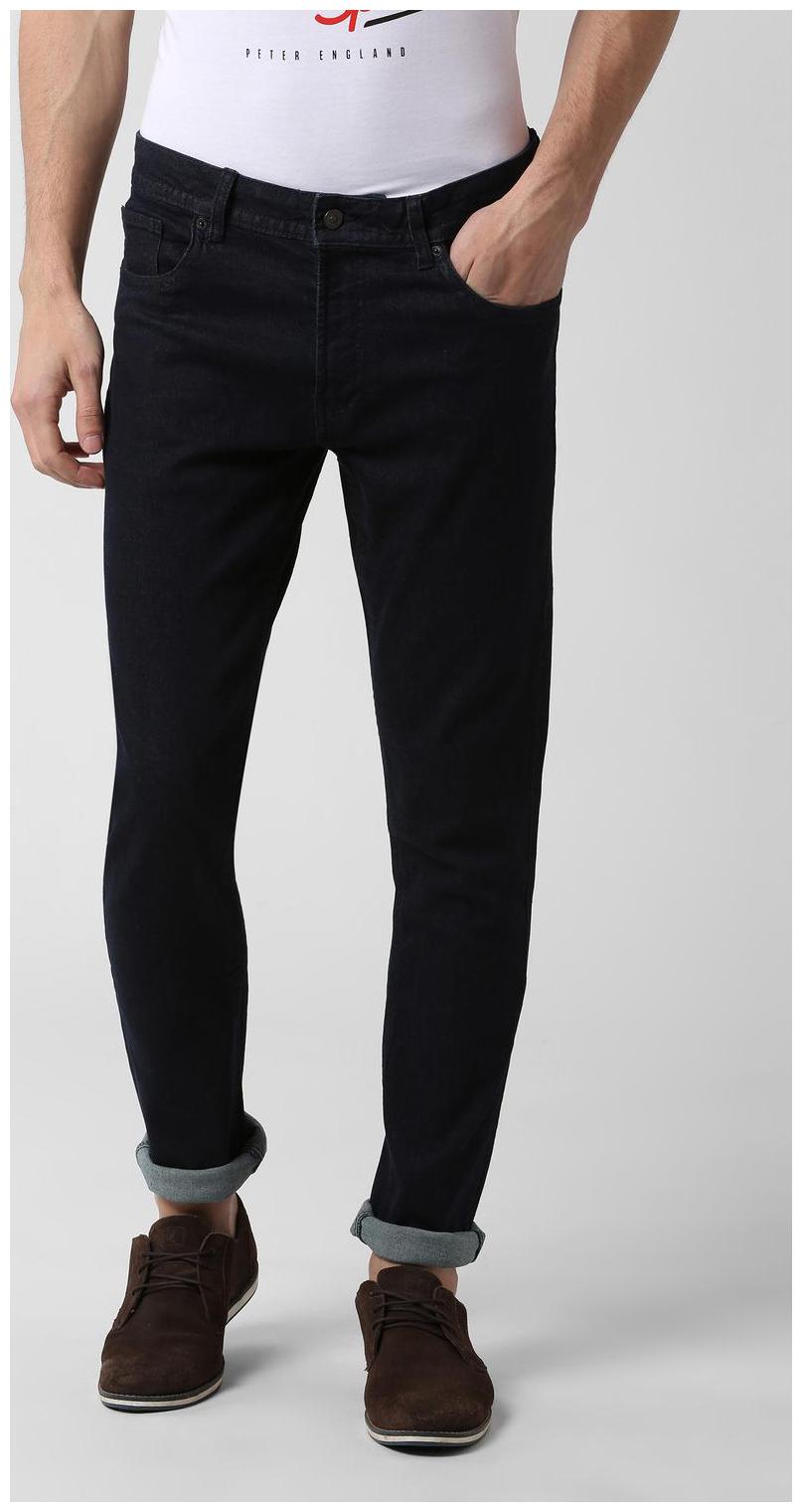 

Peter England Men Black Skinny Fit Jeans
