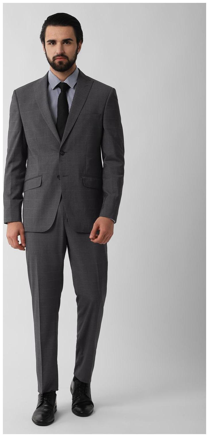 

Peter England Grey Two Piece Suit