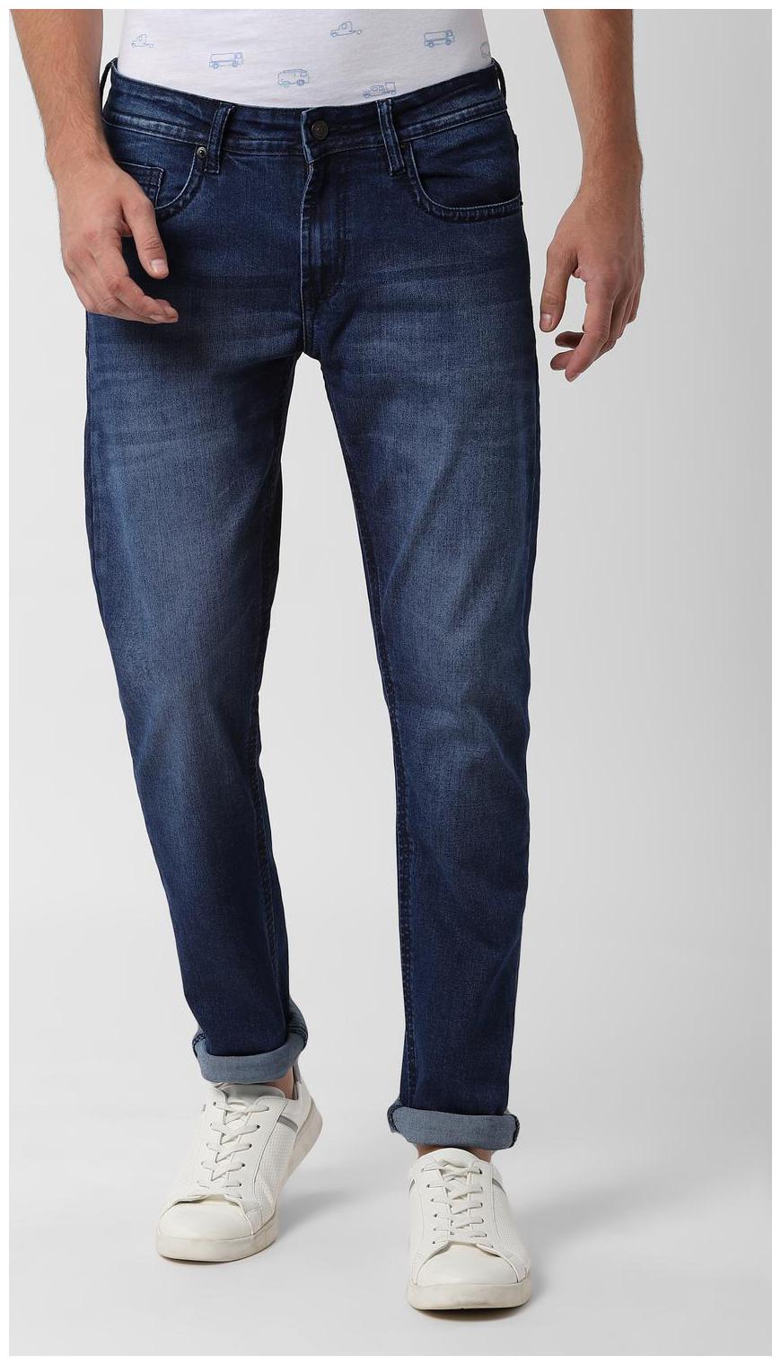 

Peter England Men Navy Blue Slim Fit Jeans
