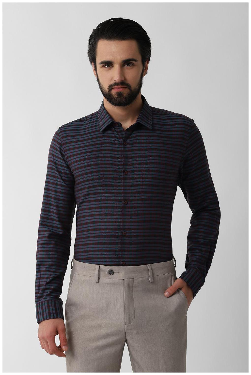 

Peter England Men Slim fit Formal Shirt - Multi
