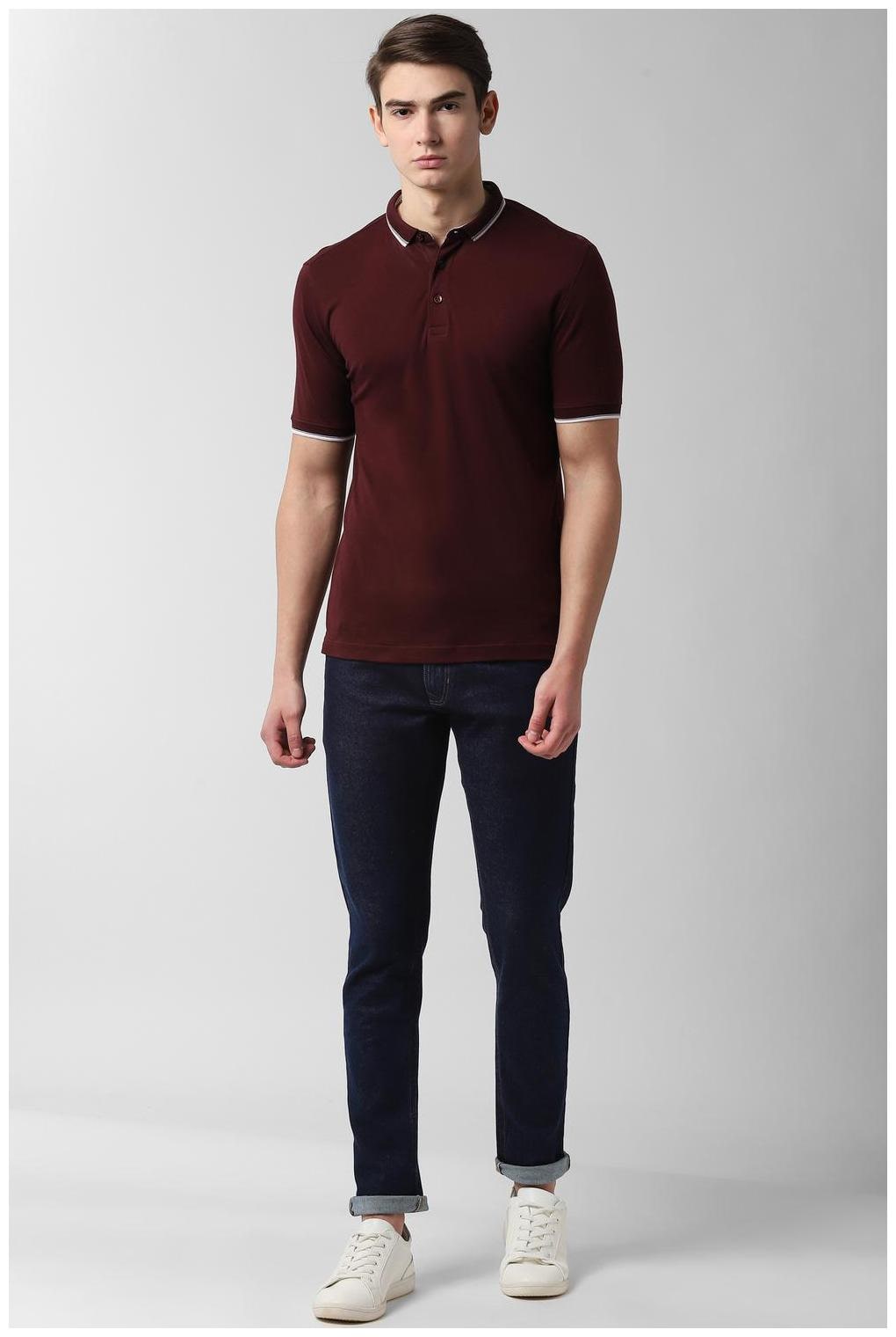 

Peter England Men Navy Blue Skinny Fit Jeans