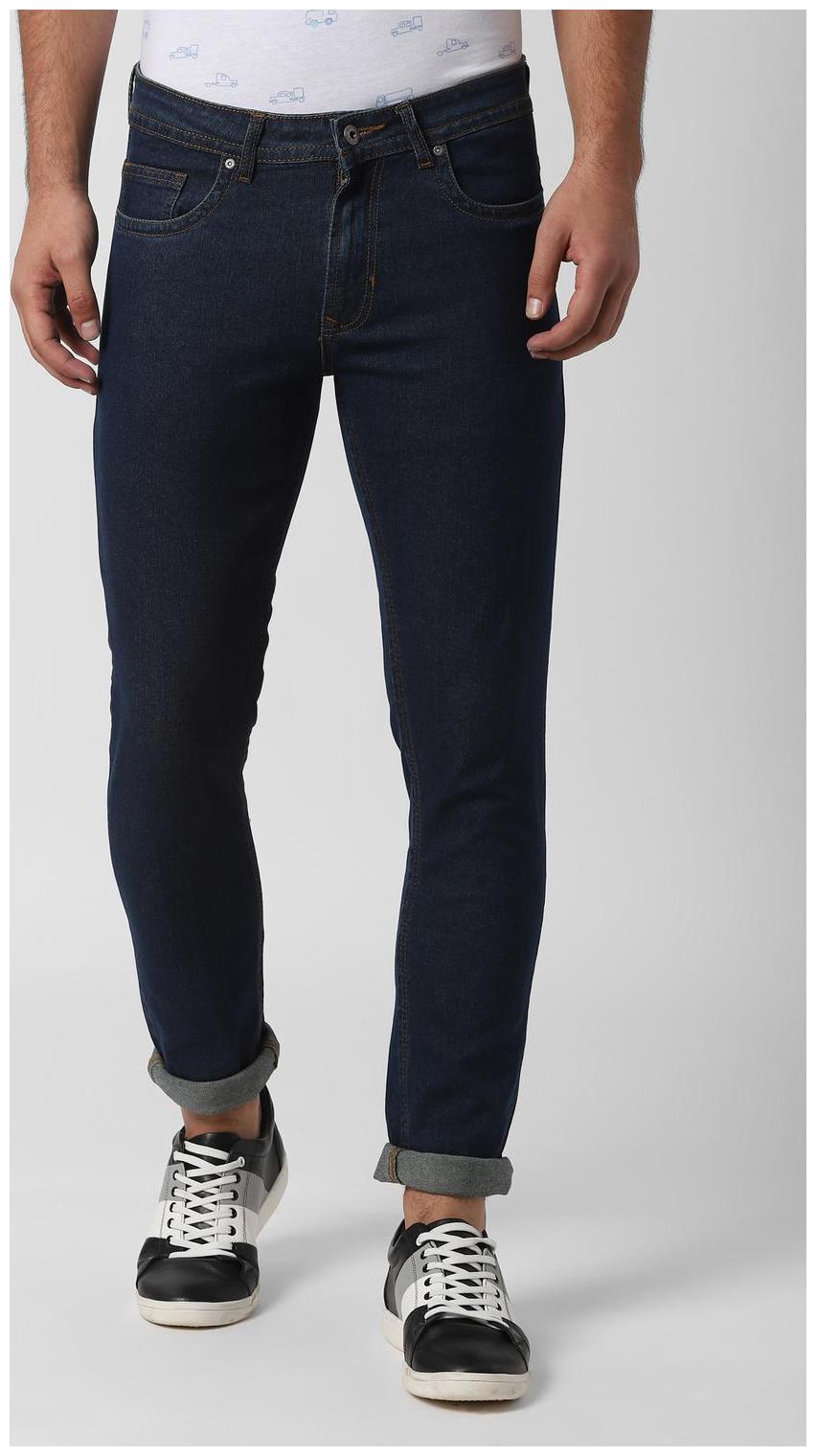 

Peter England Men Navy Blue Slim Fit Jeans