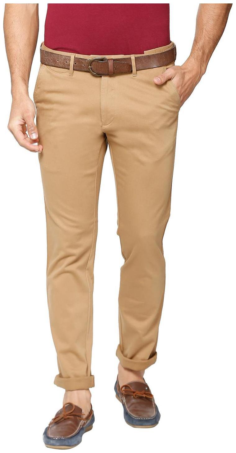 

Peter England Khaki Trousers