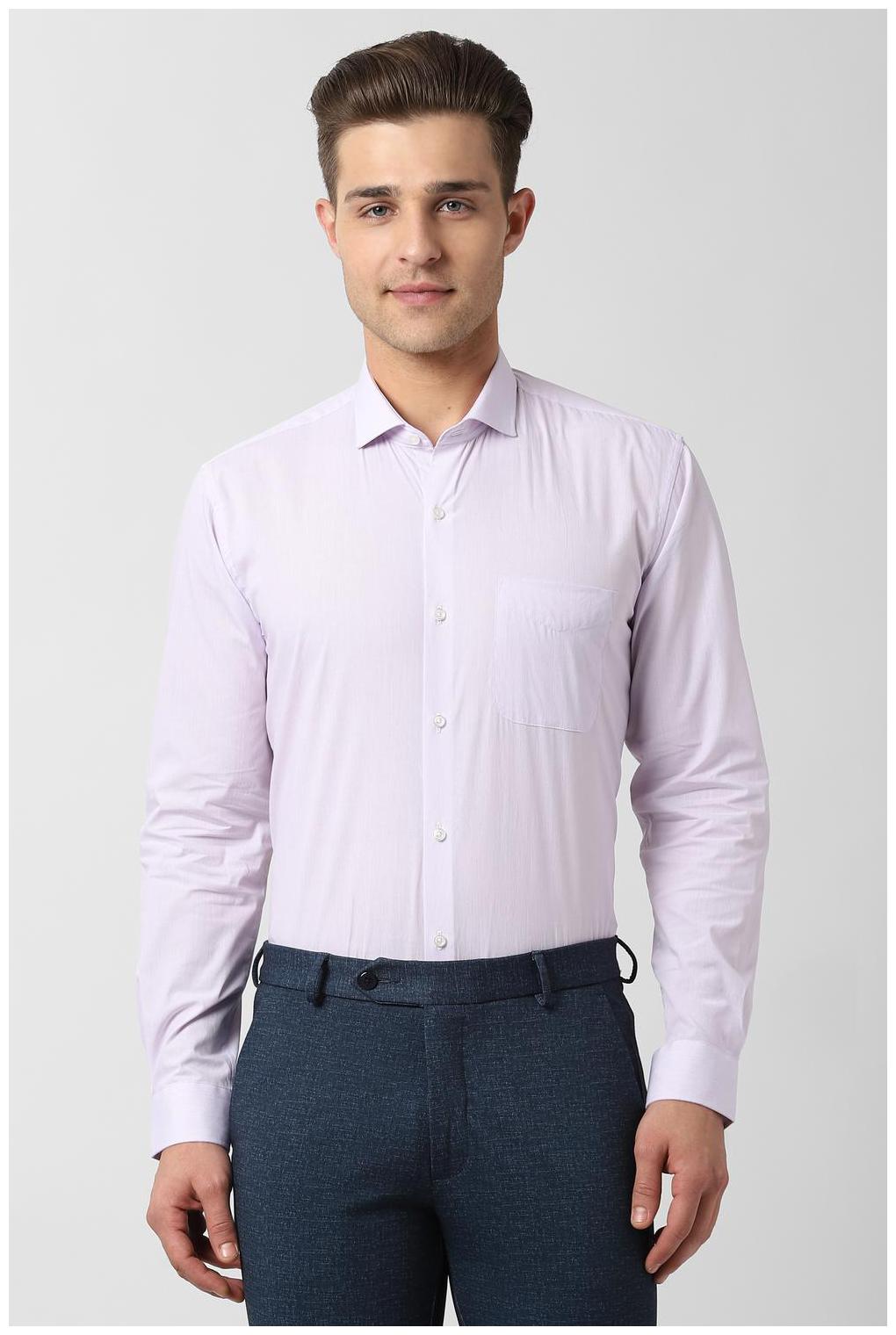 

Peter England Men Regular fit Formal Shirt - Pink