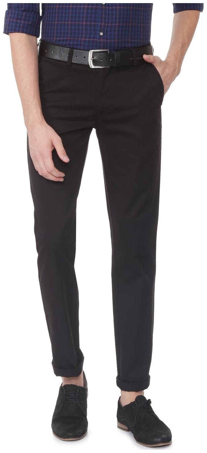 

Peter England Black Trousers