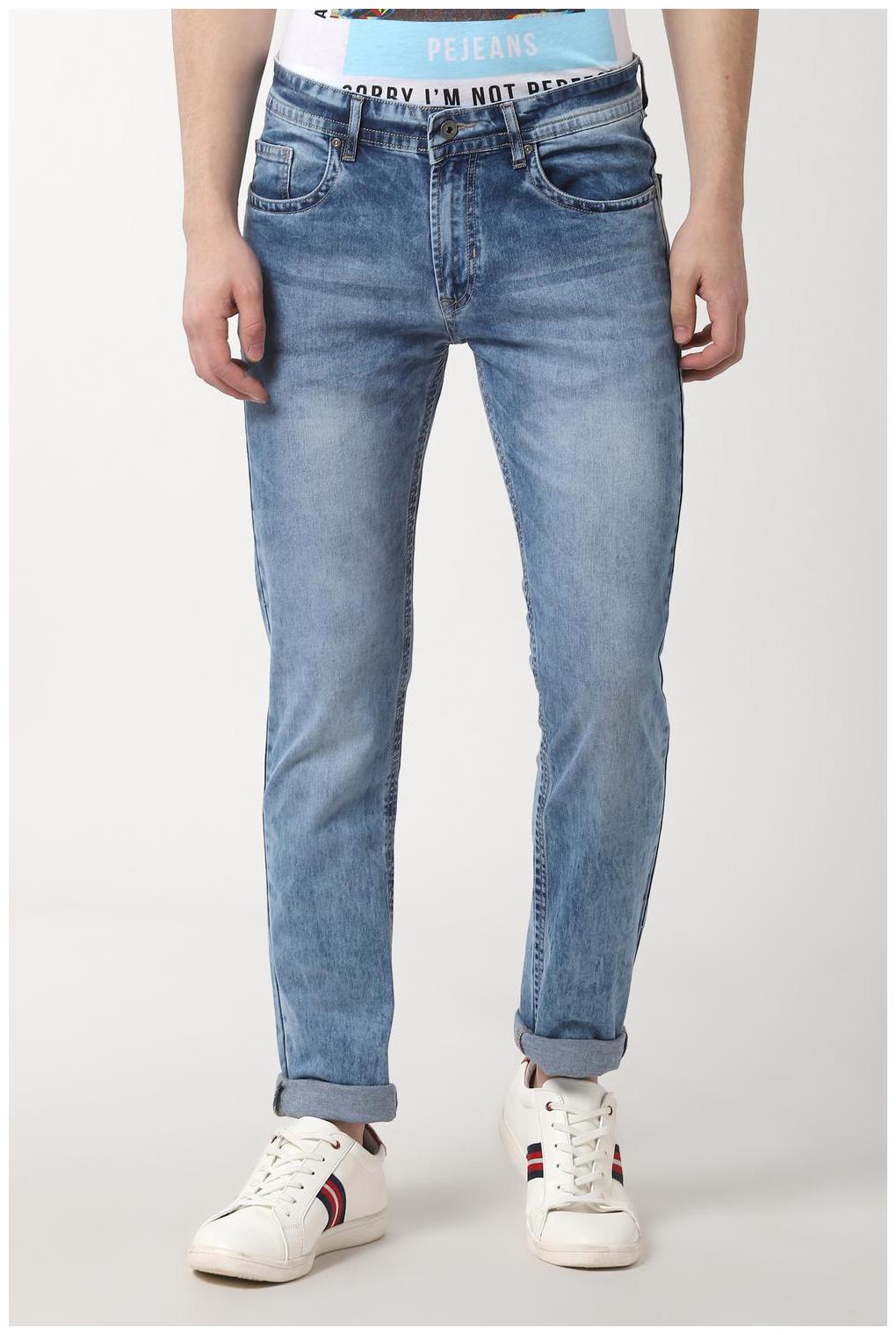 

Peter England Men Blue Slim Fit Jeans