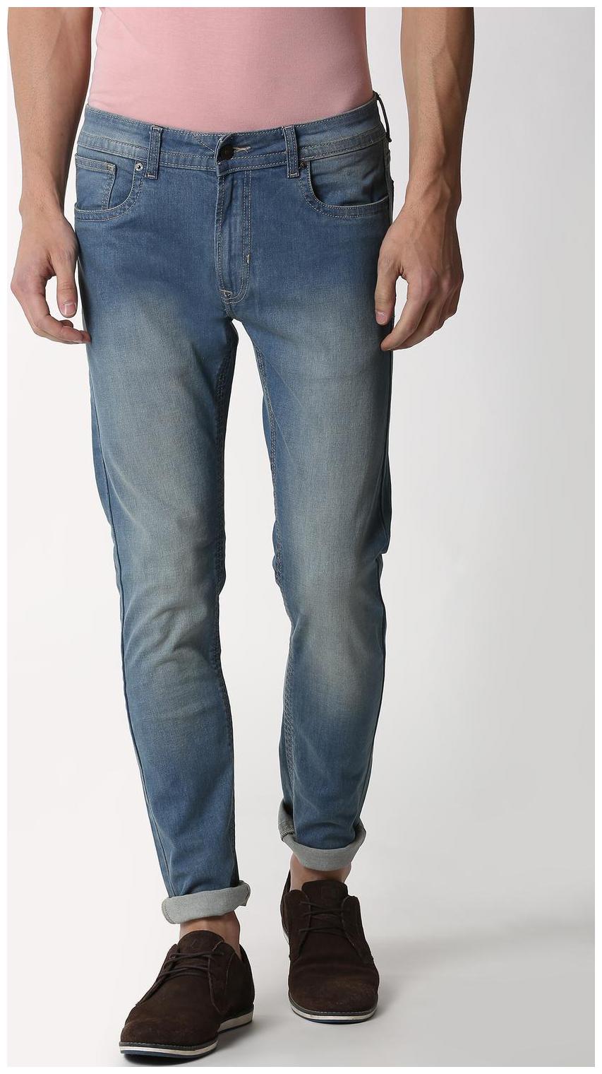 

Peter England Men Blue Skinny Fit Jeans