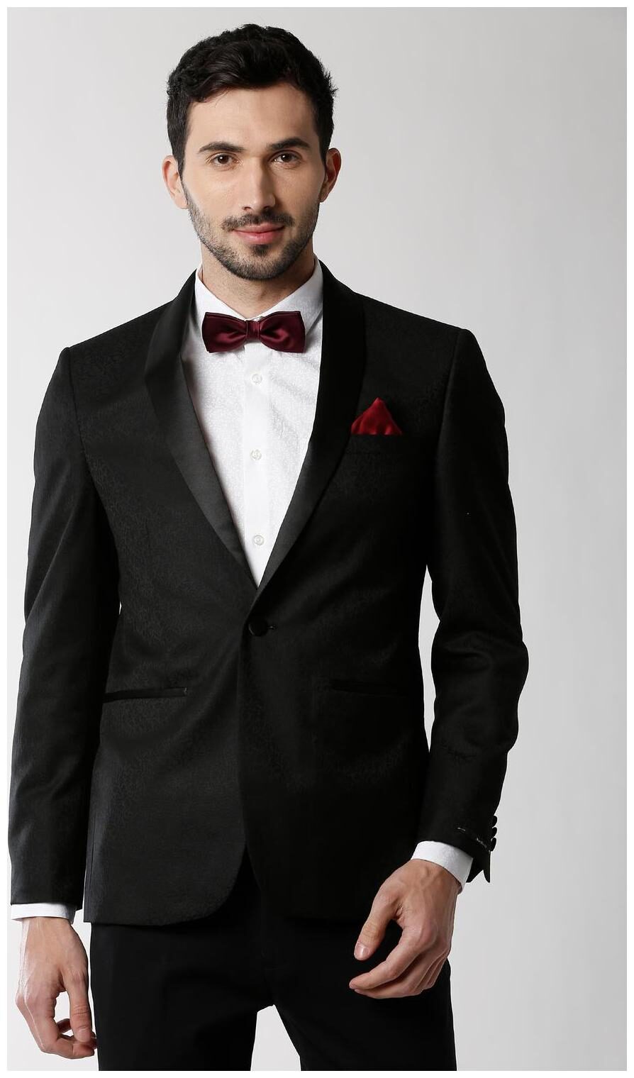 

Peter England Black Blazer