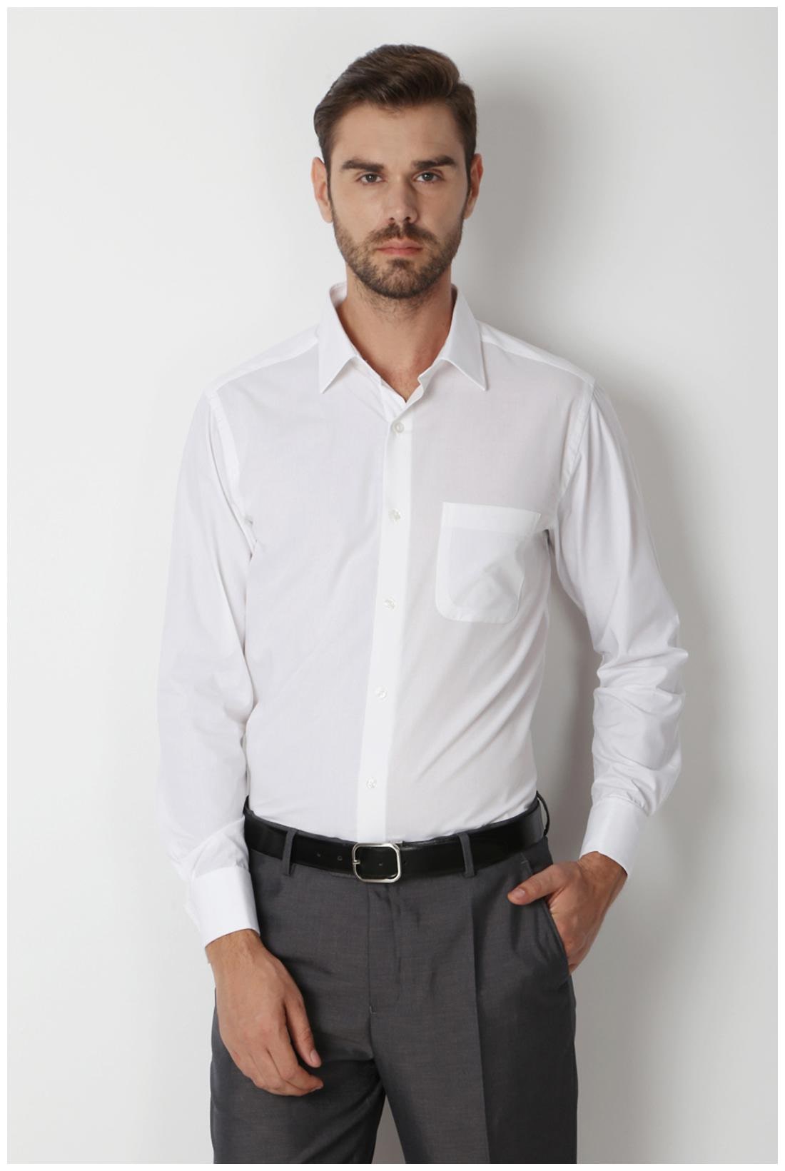 

Peter England Men Slim fit Formal Shirt - White