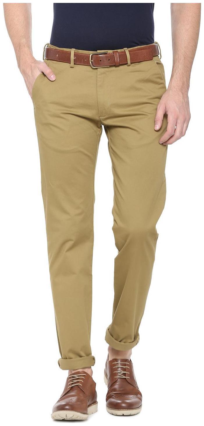

Peter England Khaki Trousers