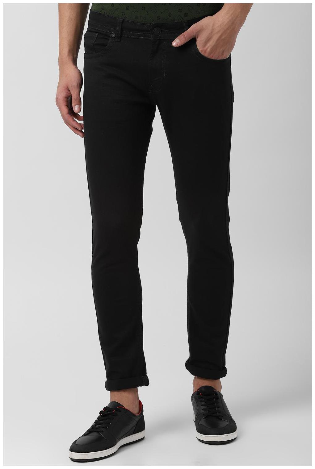 

Peter England Men Black Skinny Fit Jeans