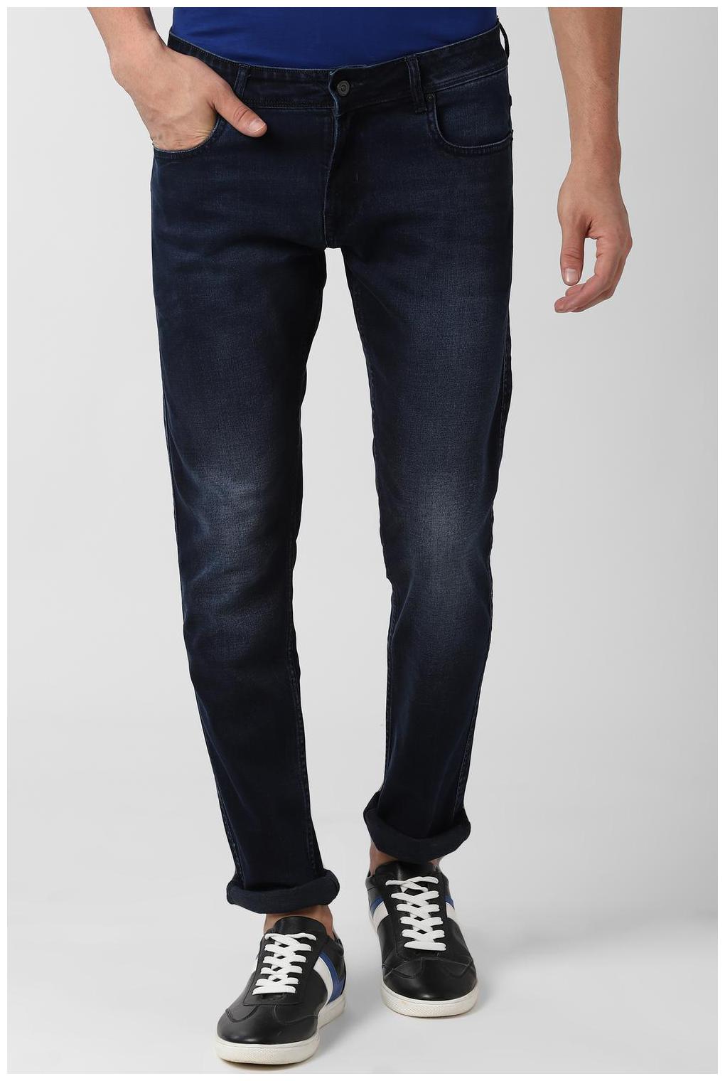 

Peter England Men Navy Blue Slim Fit Jeans