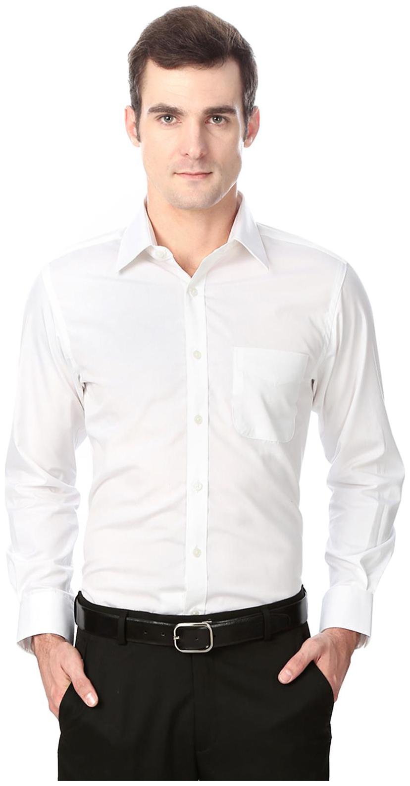 

Peter England Men Regular fit Formal Shirt - White