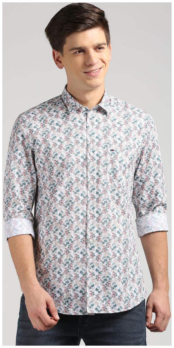 

Peter England Men Multi Printed Slim Fit Casual Shirt