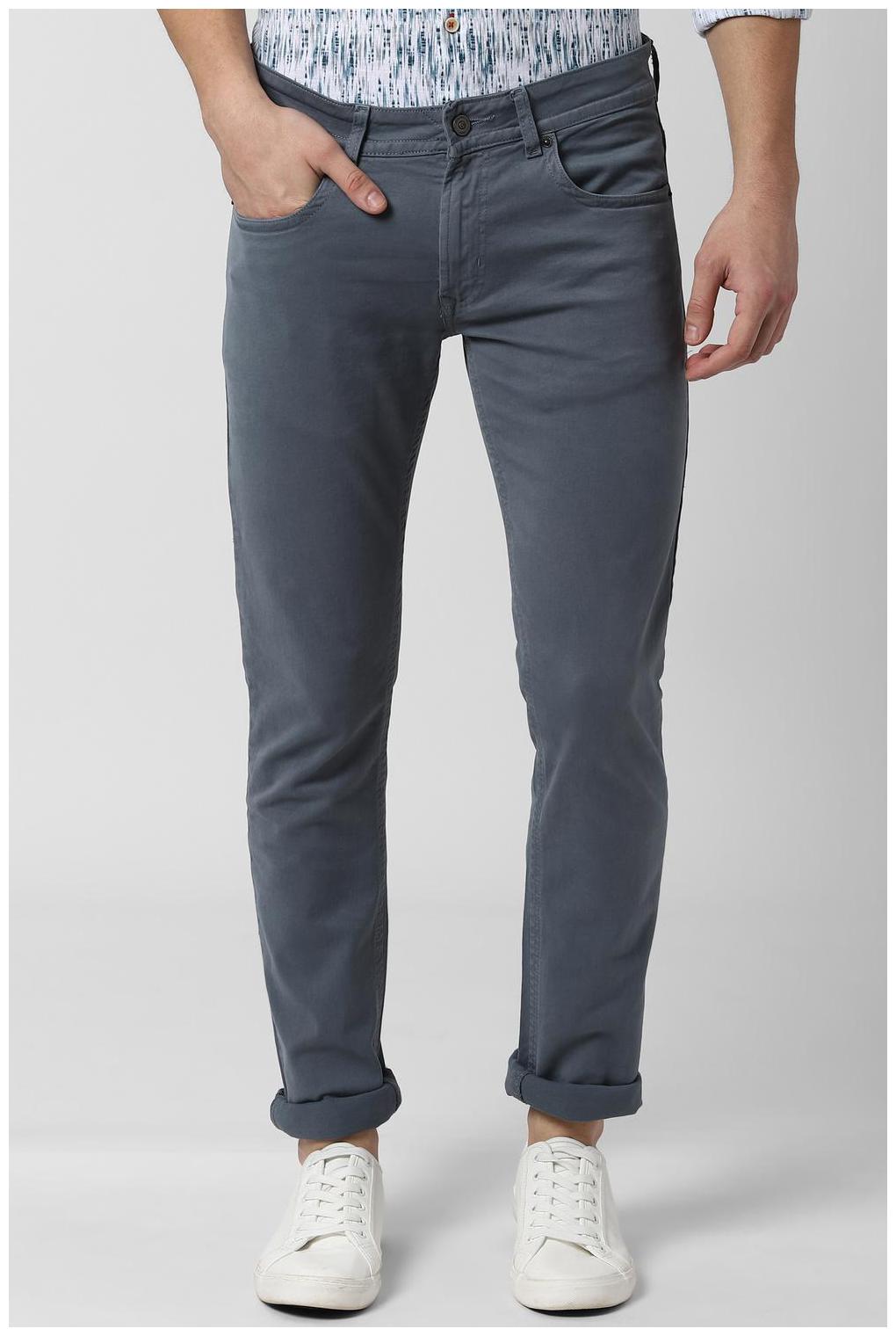 

Peter England Men Grey Skinny Fit Jeans