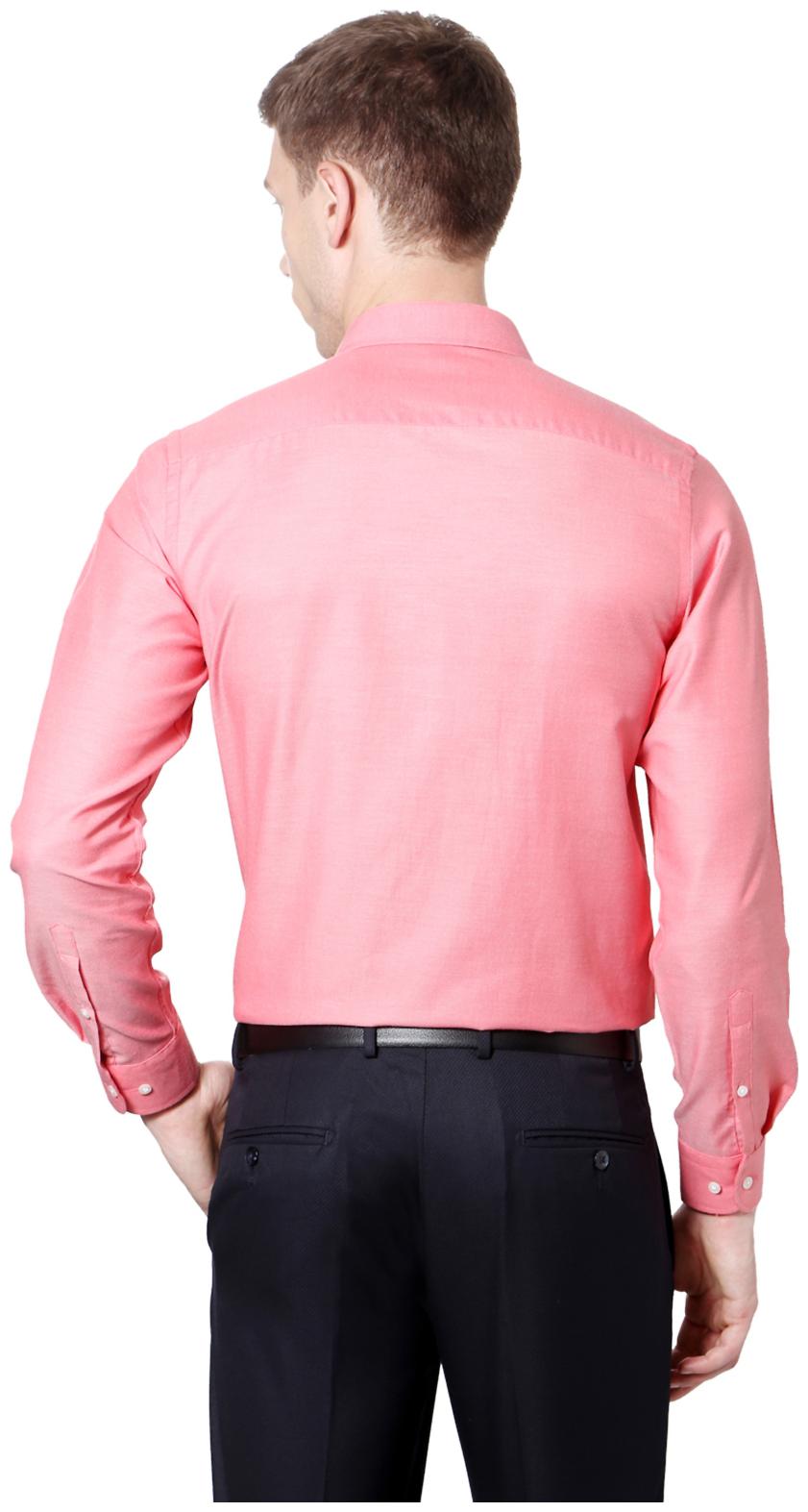 

Peter England Men Regular fit Formal Shirt - Pink