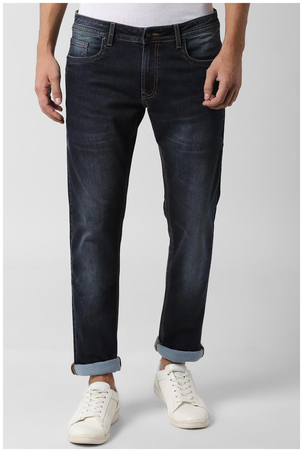 

Peter England Men Navy Blue Slim Fit Jeans