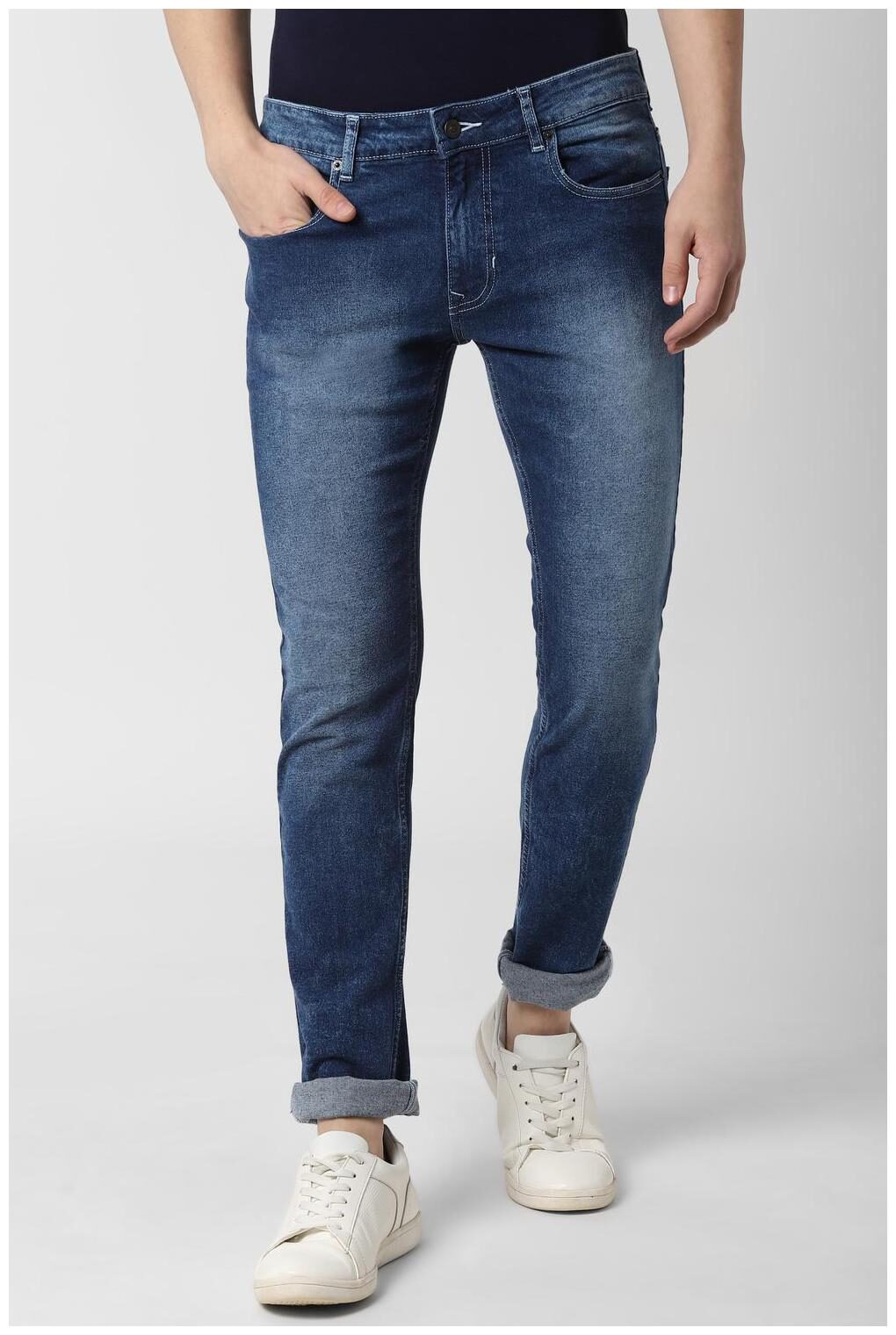 

Peter England Men Blue Skinny Fit Jeans