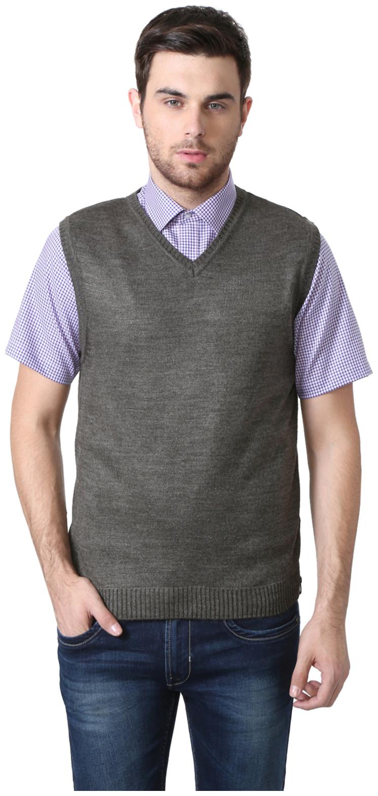 

Peter England Grey Sweater