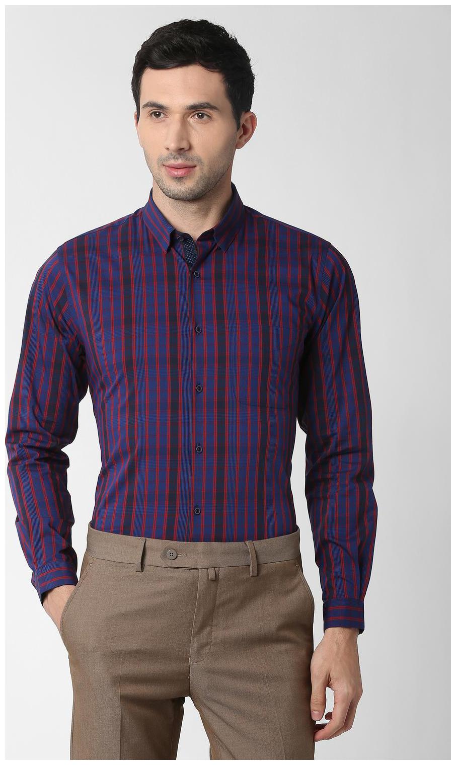 

Peter England Men Slim fit Formal Shirt - Multi