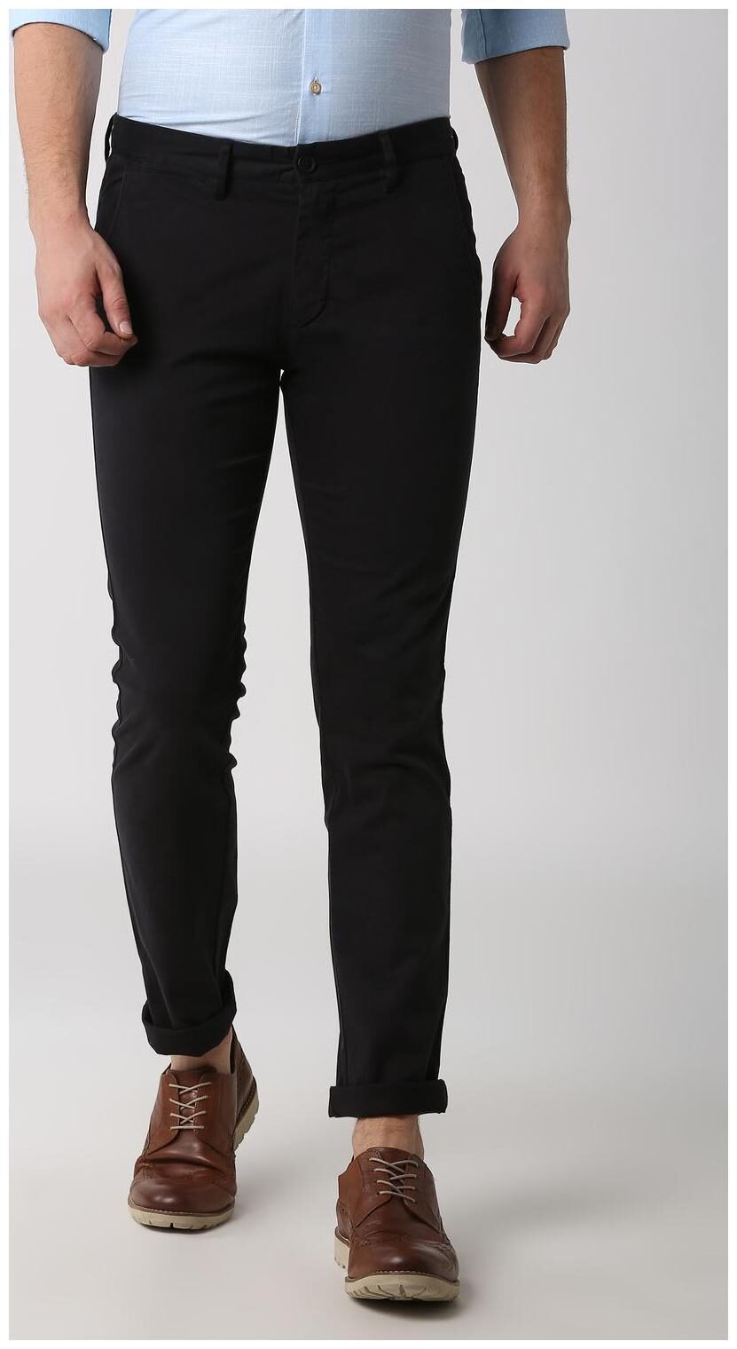 

Peter England Black Trousers