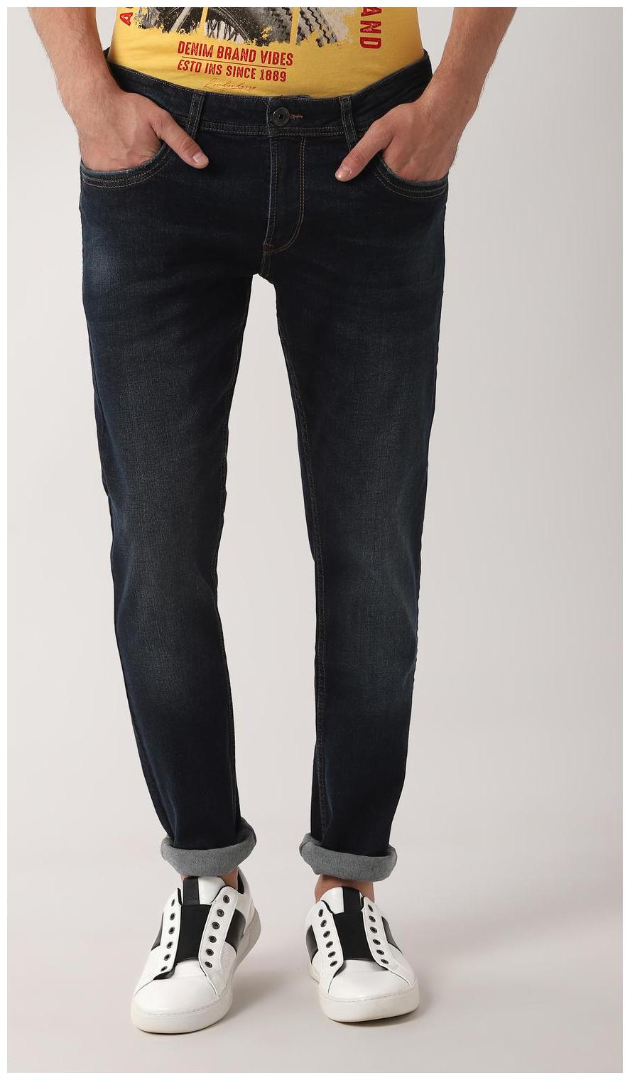 

Peter England Men Blue Skinny Fit Jeans