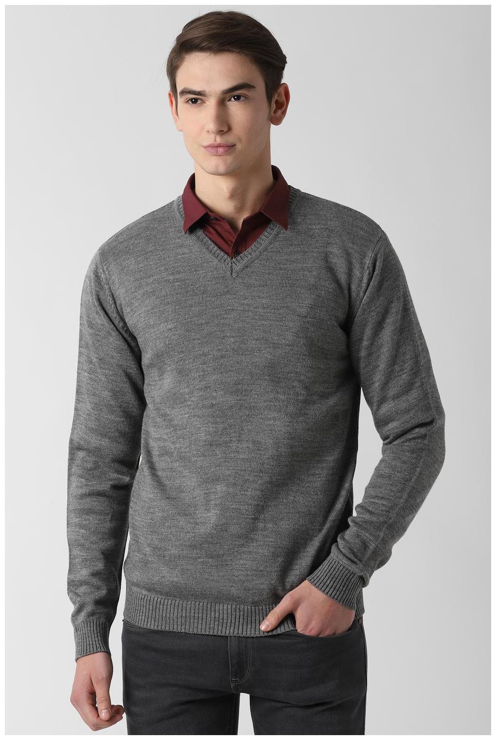 

Peter England Grey Sweater
