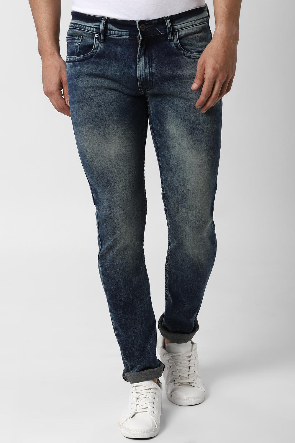 

Peter England Men Blue Skinny Fit Jeans