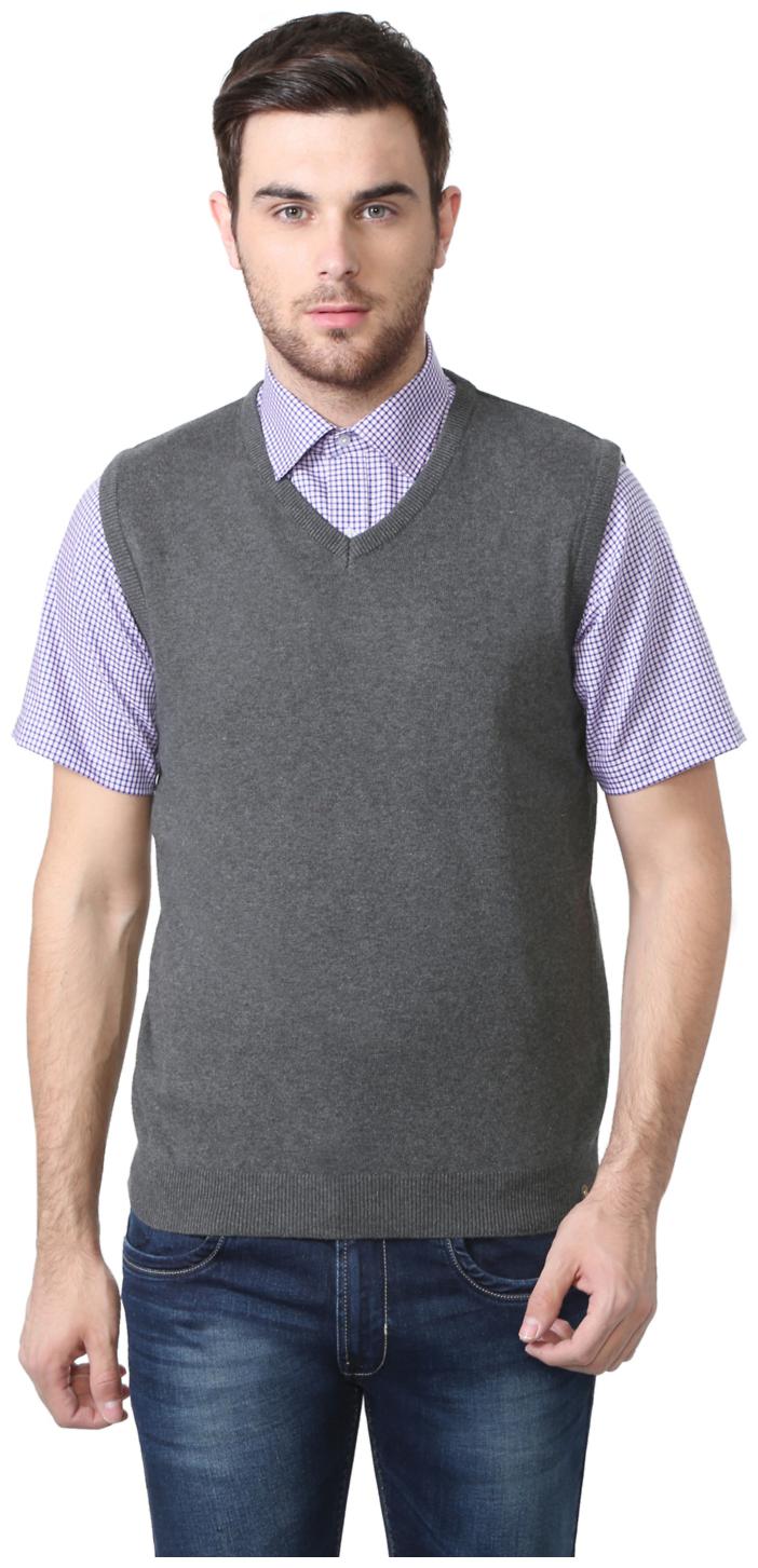 

Peter England Grey Sweater