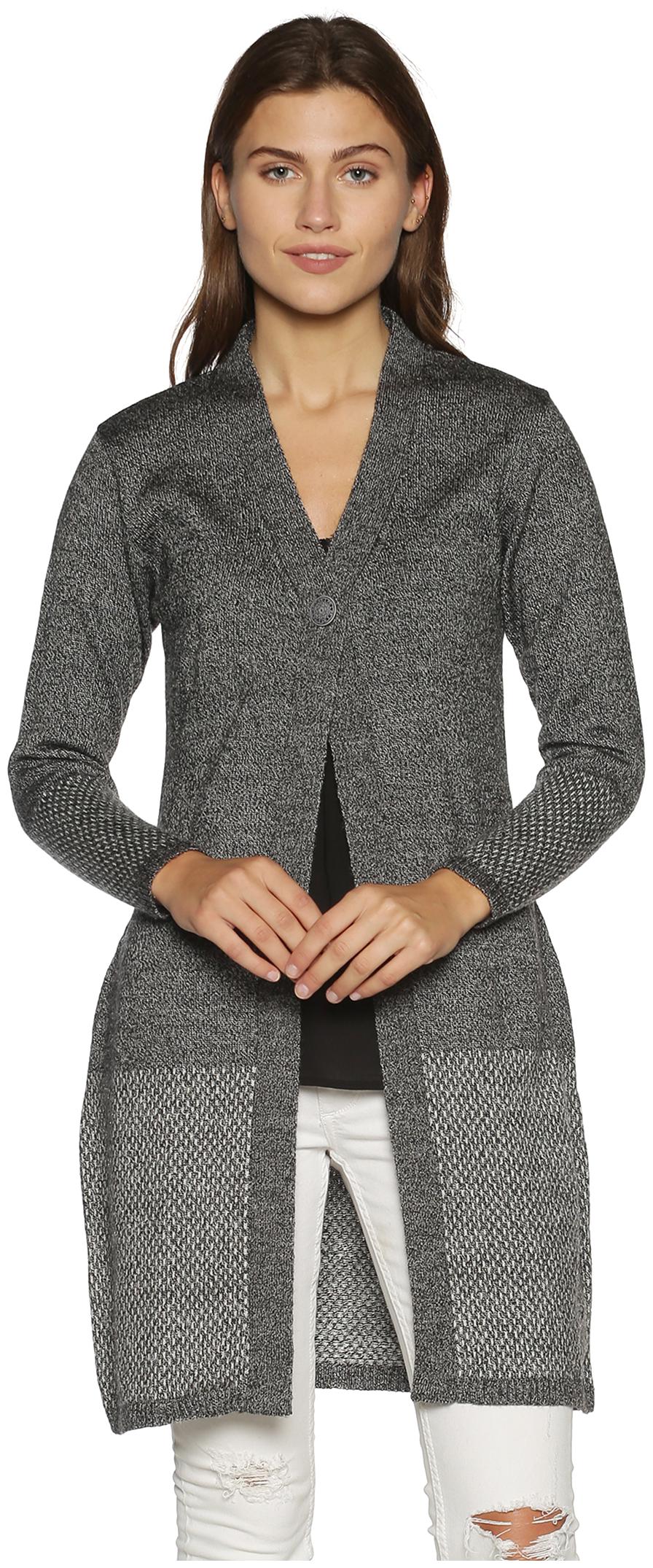 

PICOT Women Shrug - Grey