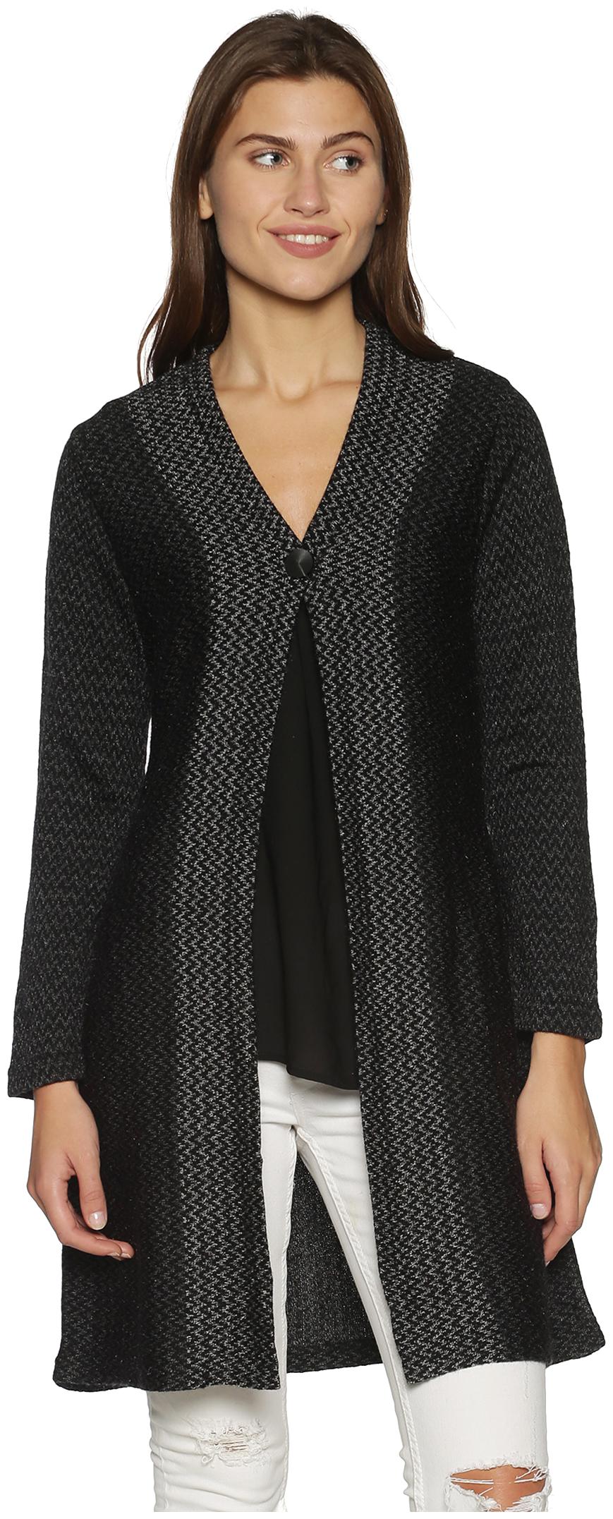 

PICOT Women Shrug - Black
