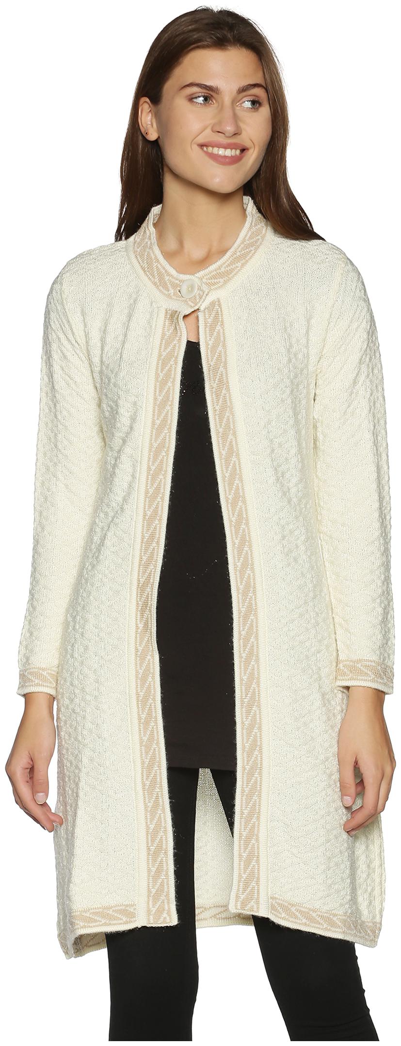 

PICOT Women Shrug - Cream