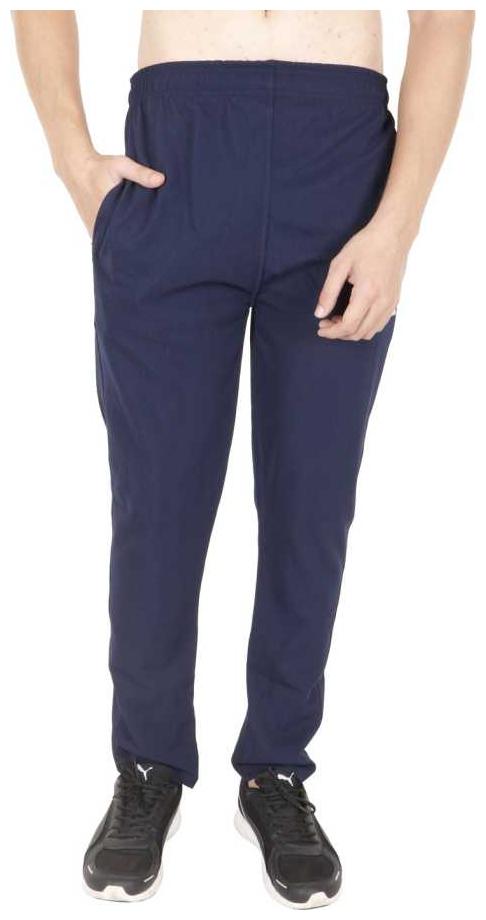 

PICSTAR Men Navy blue Solid Regular fit Track pants