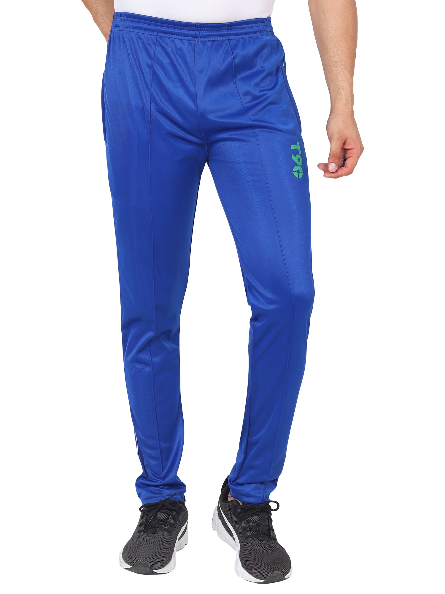 

PICSTAR Men Blue Solid Regular fit Track pants