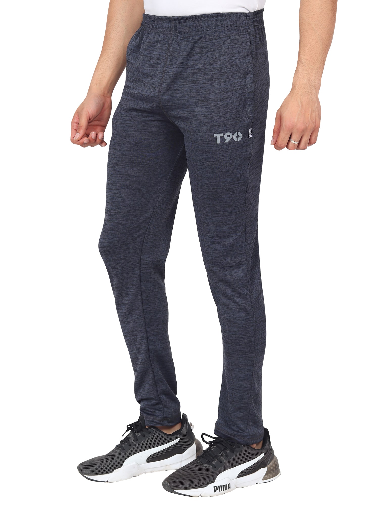 

PICSTAR Men Blue Solid Regular fit Track pants