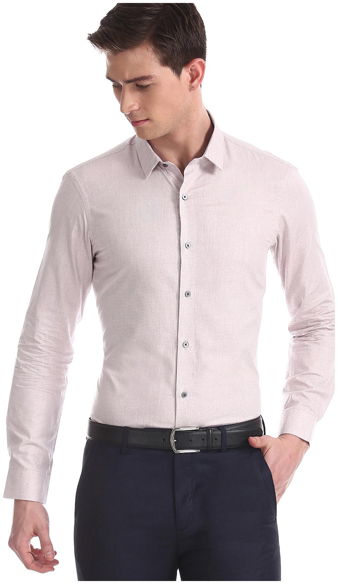 

Arrow Men Slim fit Formal Shirt - Pink