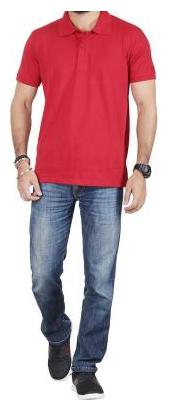 

Lotto Men Red Loose fit Polyester Polo collar T-Shirt - Pack Of 1