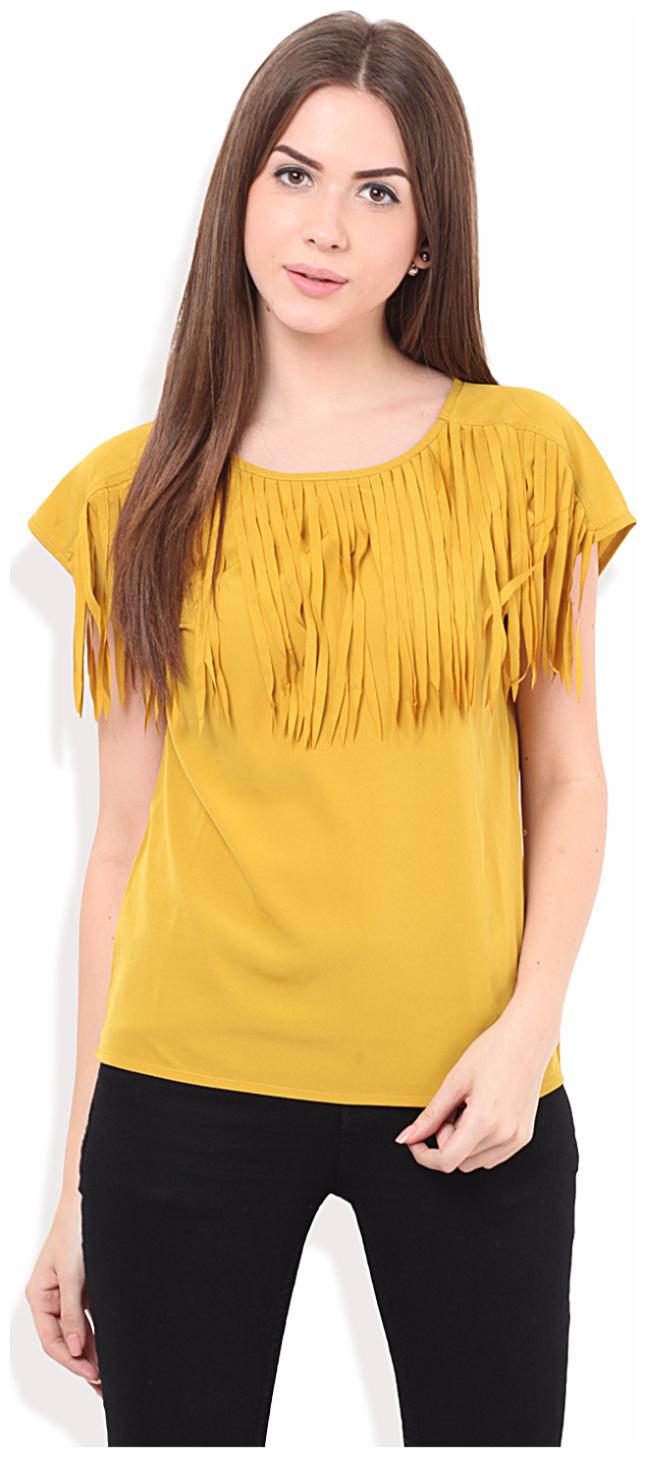 

Porsorte Women Solid Regular top - Orange