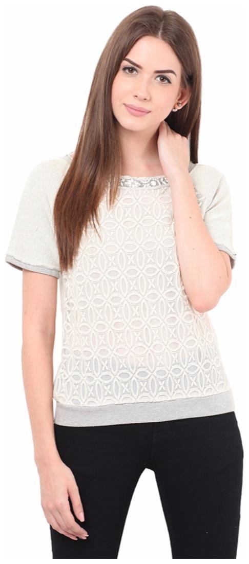 

Porsorte Women Floral Sweatshirt - Cream
