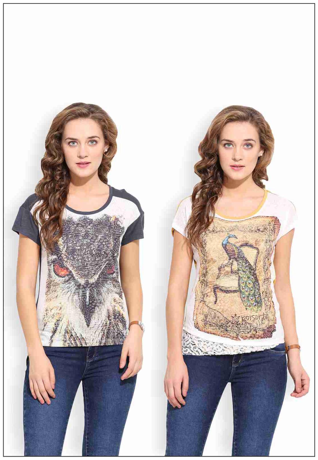 

Porsorte Women Solid A-line top - Multi
