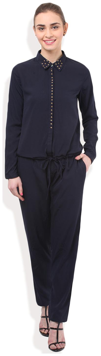 

Porsorte Solid Jumpsuit - Blue