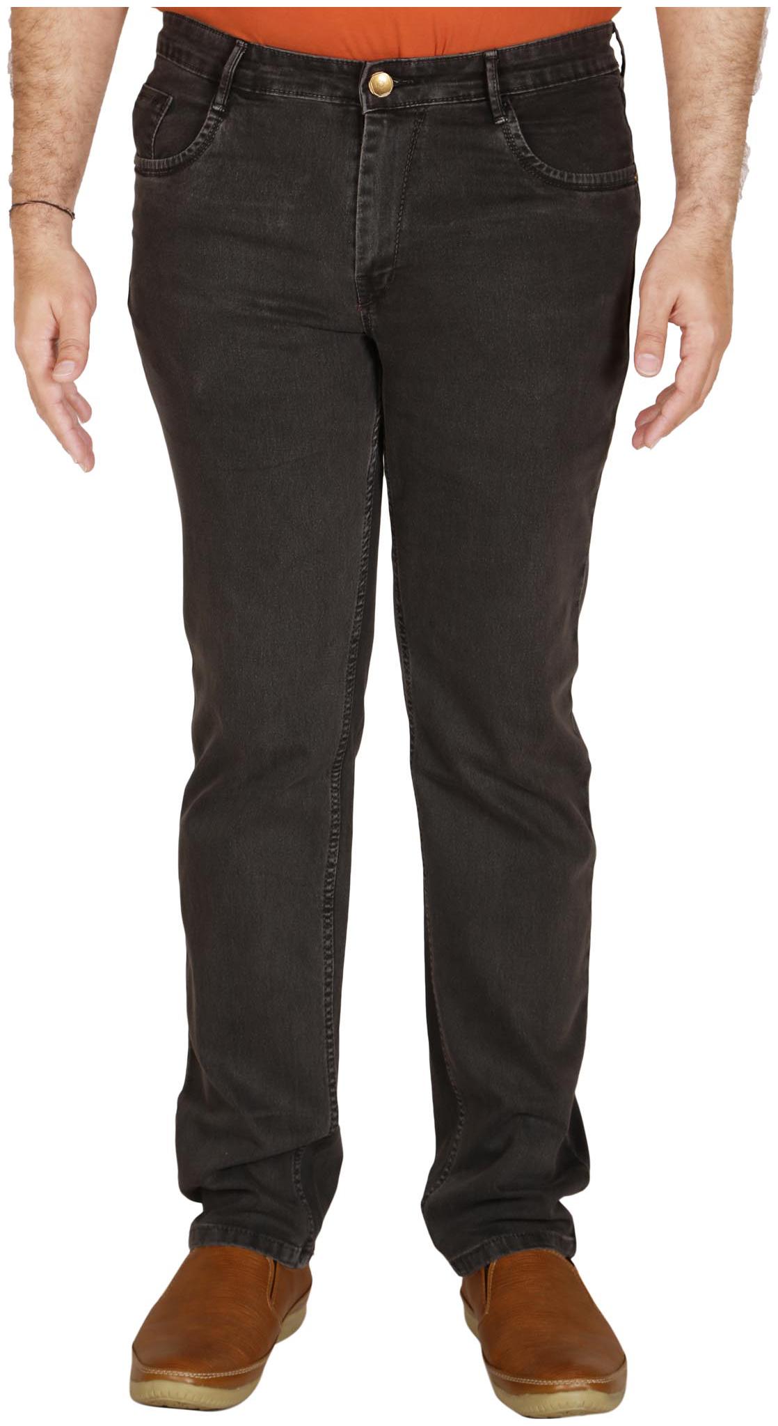 

Prankster Men Grey Regular Fit Jeans