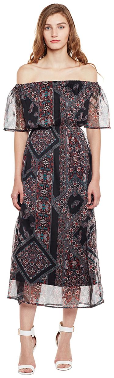 

Oxolloxo Multi Printed Bodycon dress