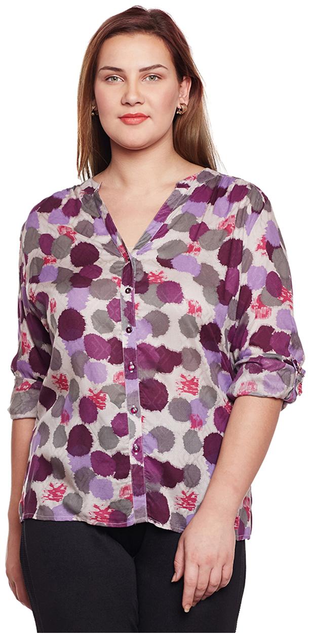 

Oxolloxo Women Multi Printed Regular Fit Shirt