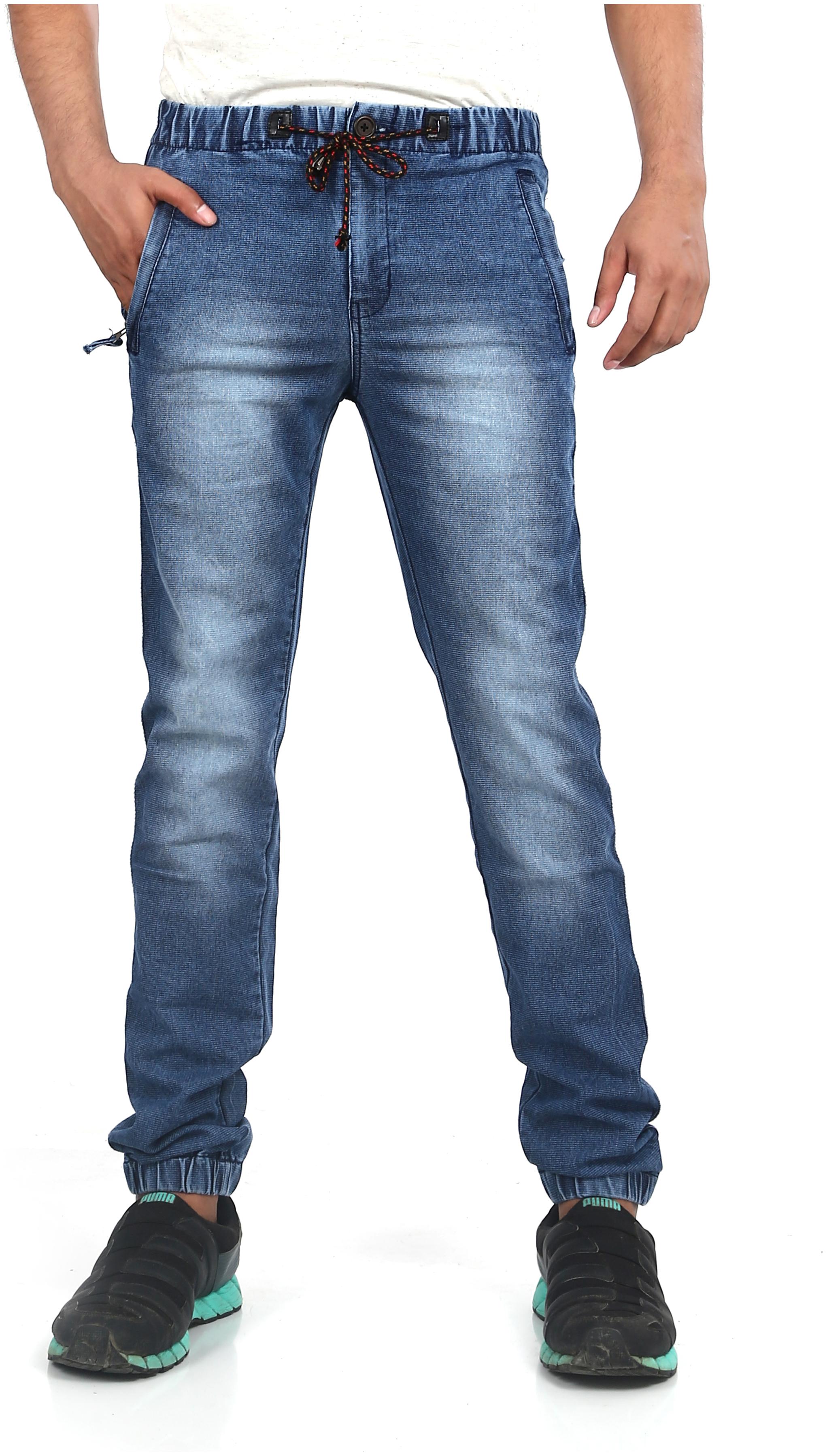 

Private Image Men Blue Jogger Jeans