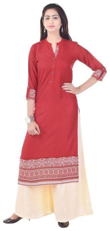 

Priya Collection Kurta And Palazzo Set