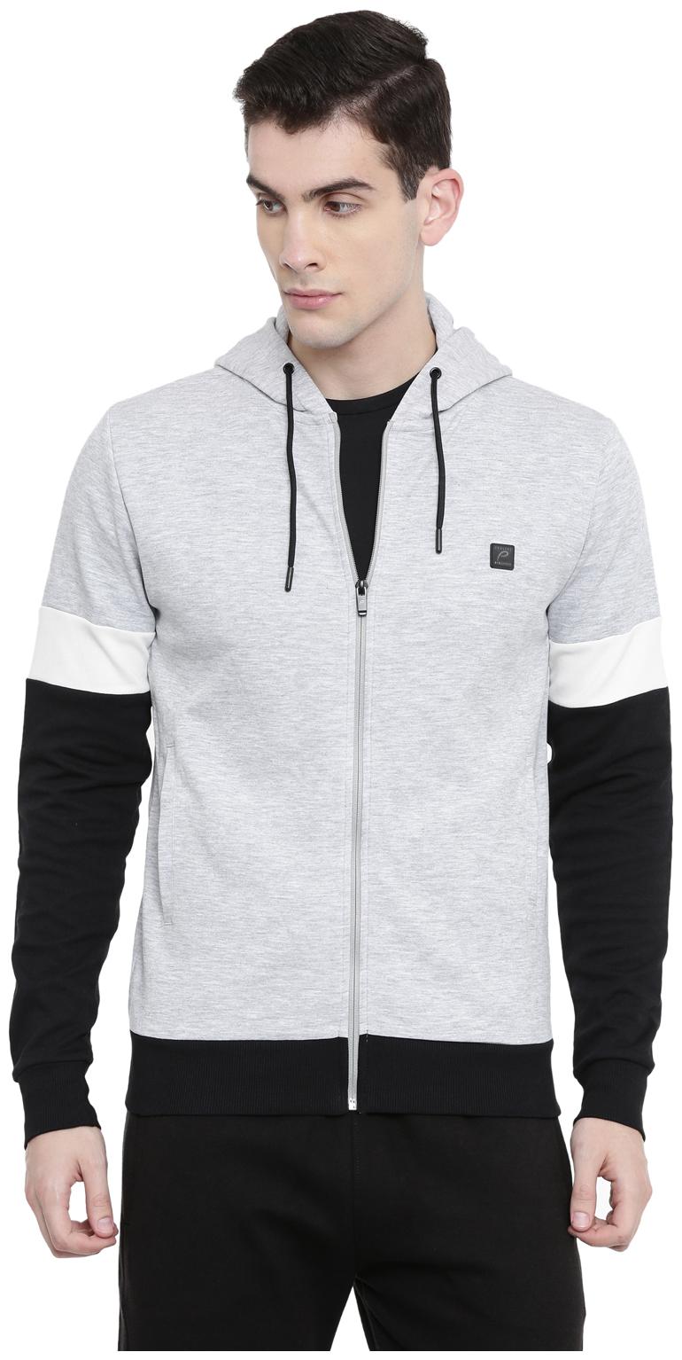 

Proline Cotton Solid Men Sweatshirt - Grey